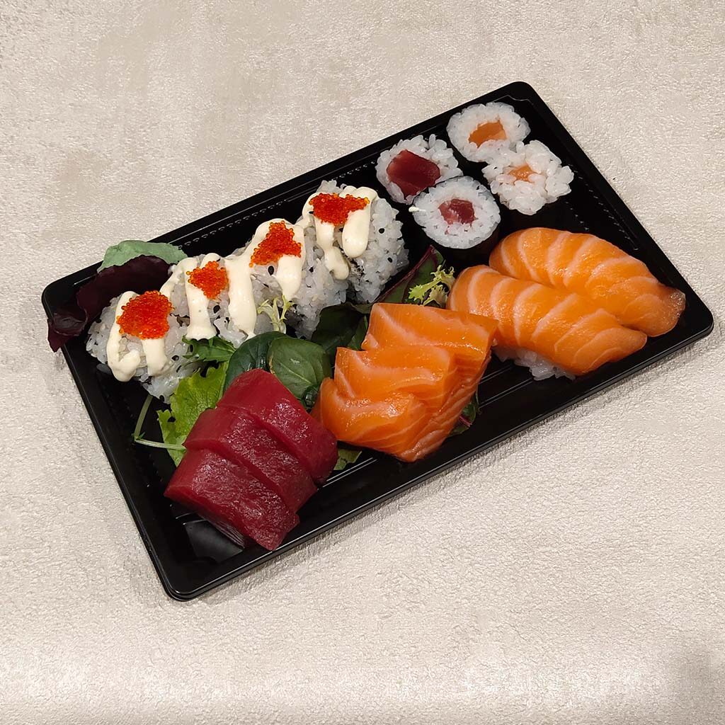 La llarga sushi box económico